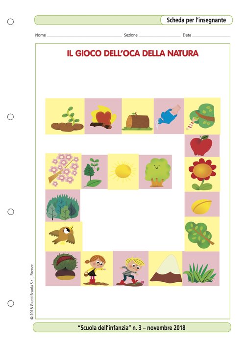 Il Gioco dell’Oca della natura | Giunti Scuola Il Gioco dell’Oca della natura | Giunti Scuola