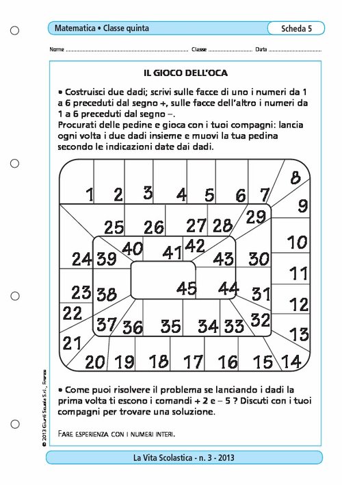 Il gioco dell'oca - Il gioco dell'oca