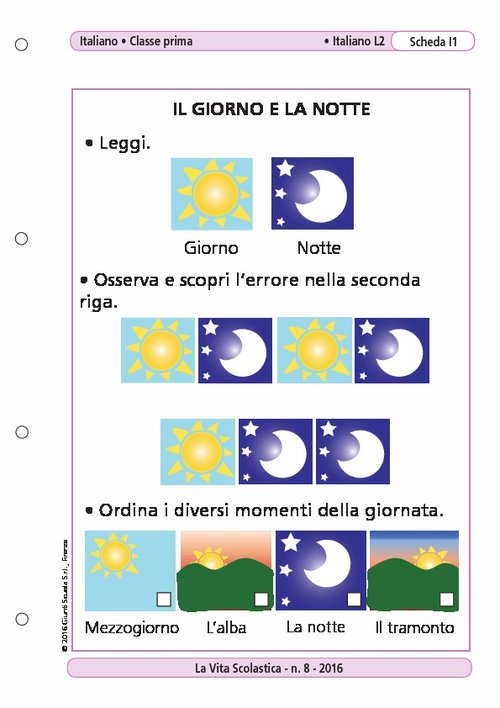 Il giorno e la notte | Giunti Scuola Il giorno e la notte | Giunti Scuola