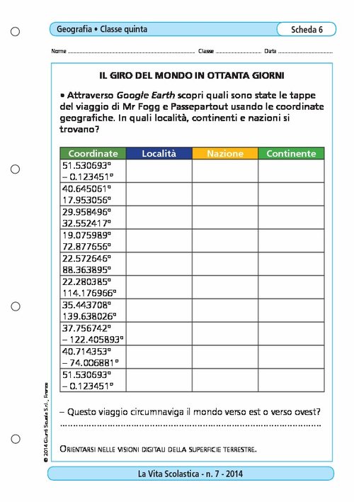 Il giro del mondo in ottanta giorni | Giunti Scuola Il giro del mondo in ottanta giorni | Giunti Scuola