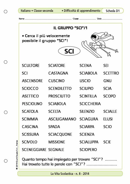 Il gruppo "SCI"/1 | Giunti Scuola Il gruppo "SCI"/1 | Giunti Scuola