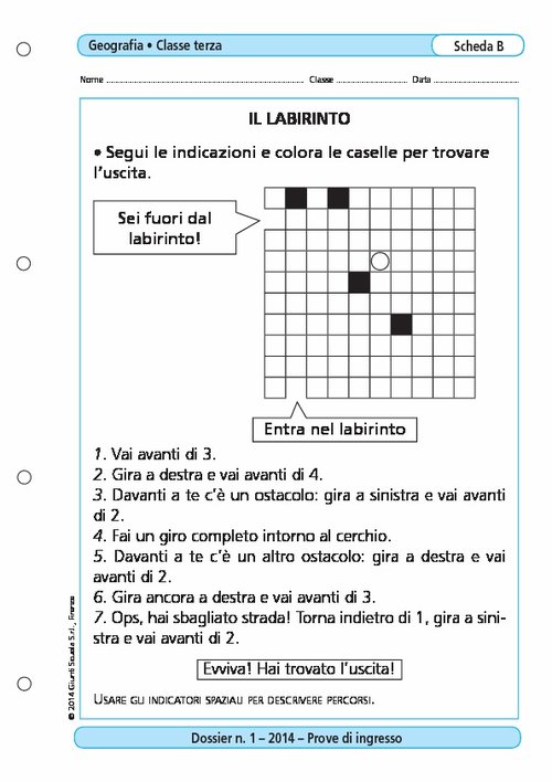 Il labirinto | Giunti Scuola Il labirinto | Giunti Scuola