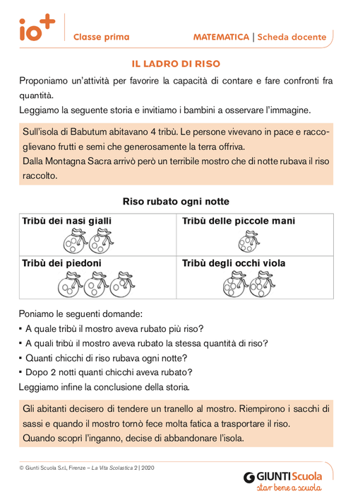 Il ladro di riso | Giunti Scuola Il ladro di riso | Giunti Scuola