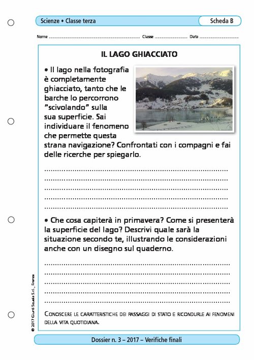 Il lago ghiacciato | Giunti Scuola Il lago ghiacciato | Giunti Scuola