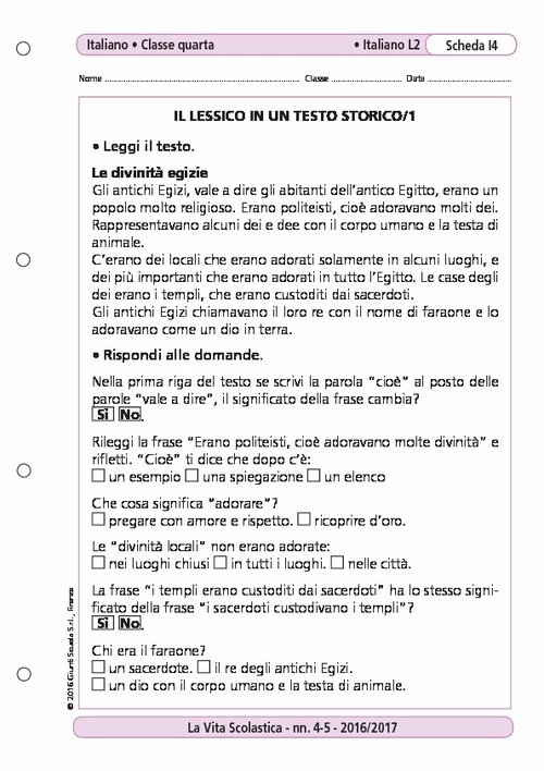 Il lessico in un testo storico/1 | Giunti Scuola