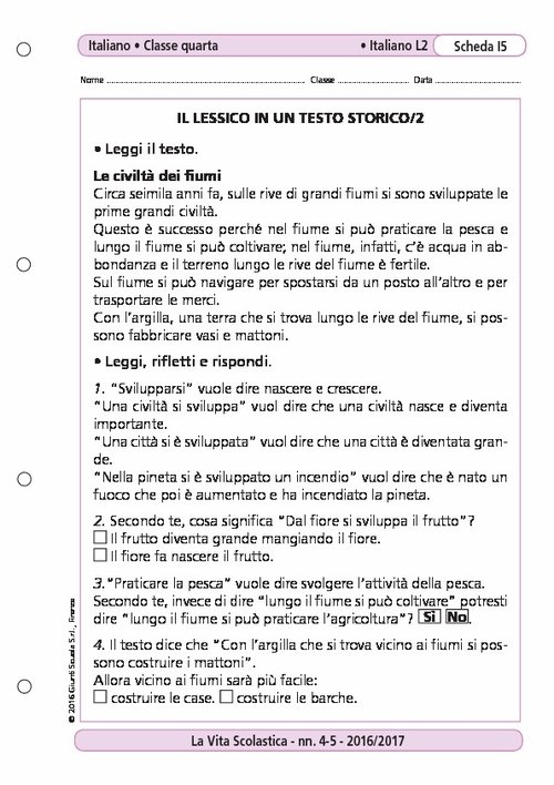 Il lessico in un testo storico/2 | Giunti Scuola Il lessico in un testo storico/2 | Giunti Scuola