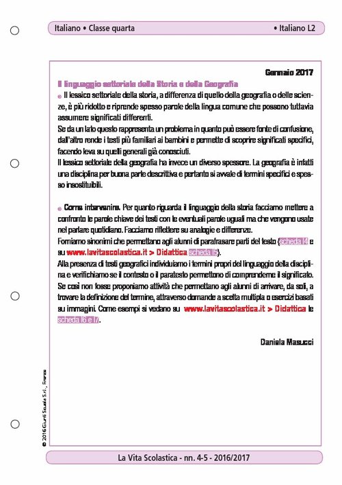 Il linguaggio settoriale della Storia e della Geografia | Giunti Scuola Il linguaggio settoriale della Storia e della Geografia | Giunti Scuola