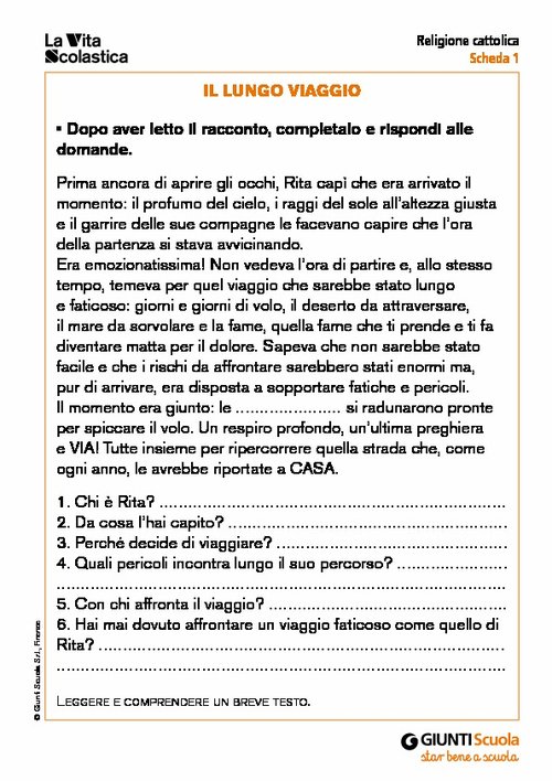 Il lungo viaggio | Giunti Scuola Il lungo viaggio | Giunti Scuola