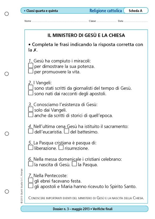 Il ministero di Gesù e la Chiesa | Giunti Scuola Il ministero di Gesù e la Chiesa | Giunti Scuola