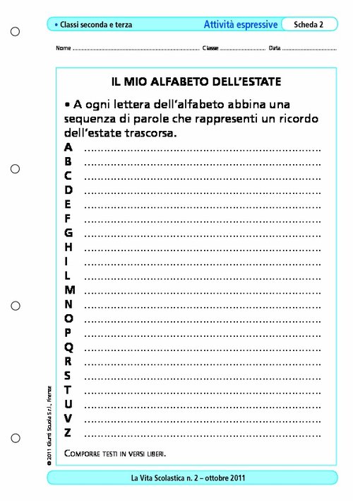 Il mio alfabeto dell'estate | Giunti Scuola Il mio alfabeto dell'estate | Giunti Scuola