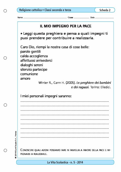 Il mio impegno per la pace | Giunti Scuola Il mio impegno per la pace | Giunti Scuola