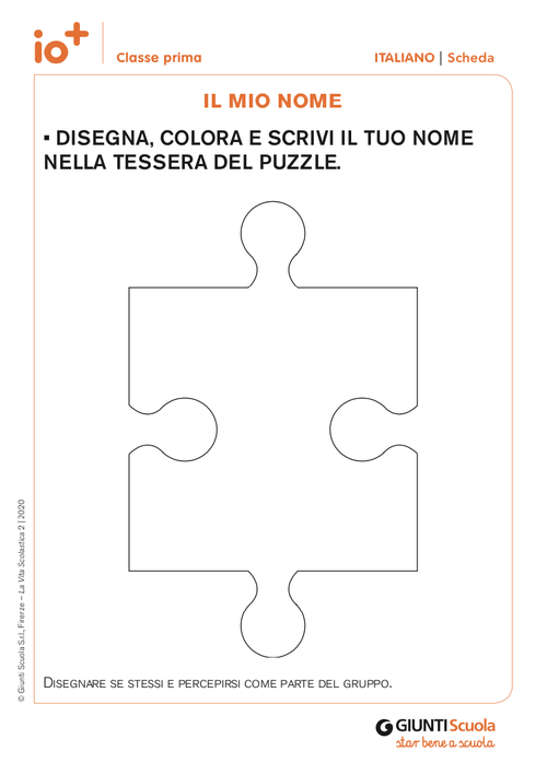 Il mio nome | Giunti Scuola Il mio nome | Giunti Scuola