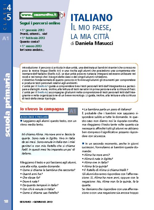 Il mio paese, la mia città | Giunti Scuola Il mio paese, la mia città | Giunti Scuola