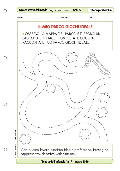 Il mio parco giochi ideale | Giunti Scuola Il mio parco giochi ideale | Giunti Scuola