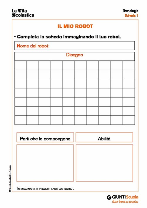 Il mio robot | Giunti Scuola Il mio robot | Giunti Scuola
