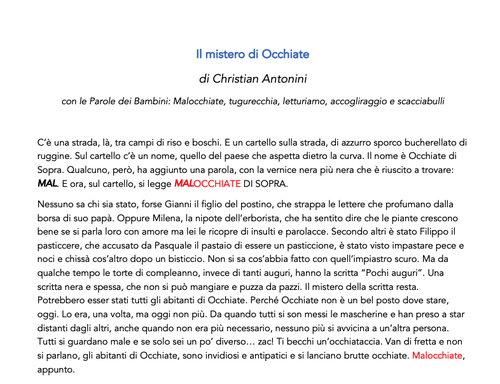Il mistero di Occhiate | Giunti Scuola