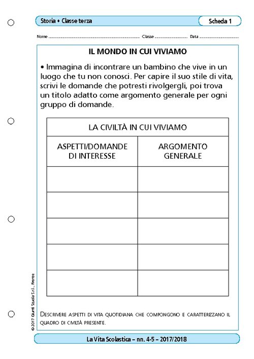Il mondo in cui viviamo | Giunti Scuola Il mondo in cui viviamo | Giunti Scuola