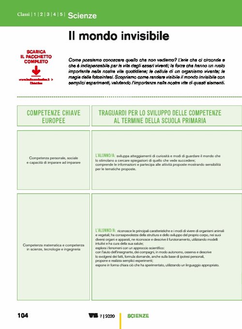 Il mondo invisibile | Giunti Scuola Il mondo invisibile | Giunti Scuola