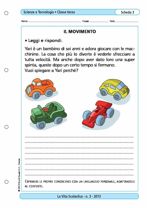 Il movimento | Giunti Scuola Il movimento | Giunti Scuola