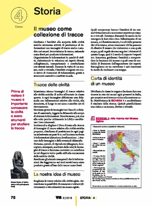 Il museo come collezione di tracce | Giunti Scuola Il museo come collezione di tracce | Giunti Scuola