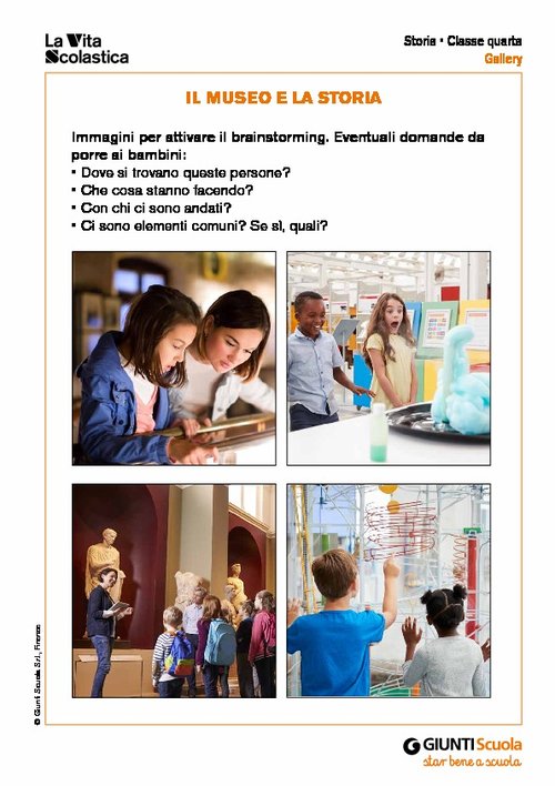 Il museo e la storia | Giunti Scuola Il museo e la storia | Giunti Scuola