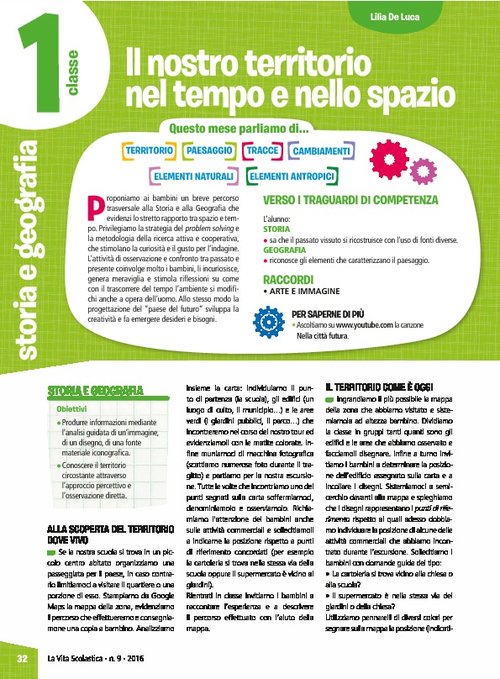 Il nostro territorio nel tempo e nello spazio | Giunti Scuola Il nostro territorio nel tempo e nello spazio | Giunti Scuola