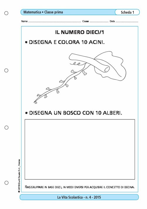 Il numero dieci/1 | Giunti Scuola Il numero dieci/1 | Giunti Scuola