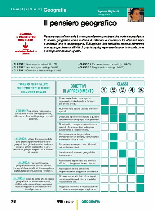 Il pensiero geografico | Giunti Scuola Il pensiero geografico | Giunti Scuola