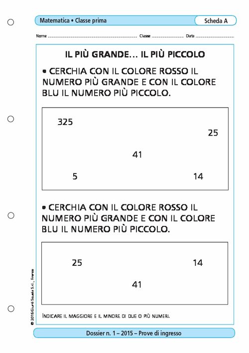 Il più grande... il più piccolo | Giunti Scuola Il più grande... il più piccolo | Giunti Scuola