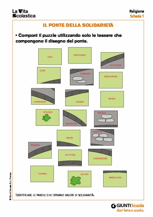 Il ponte della solidarietà | Giunti Scuola Il ponte della solidarietà | Giunti Scuola