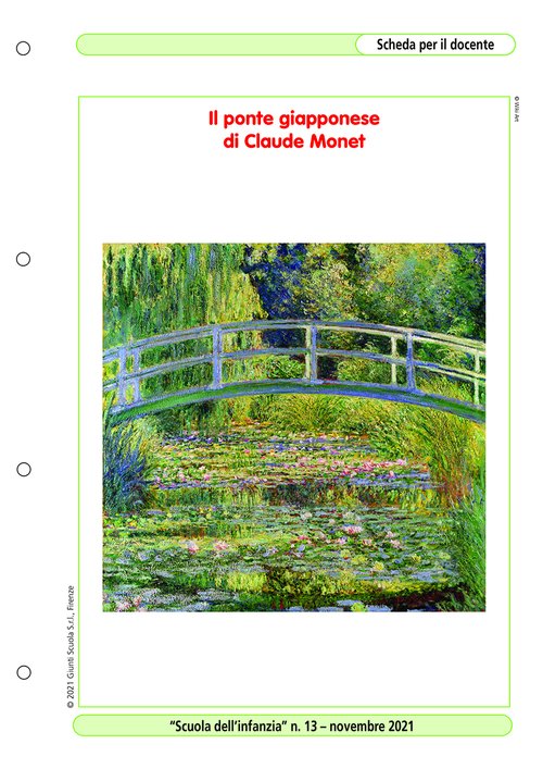 “Il ponte giapponese" di Claude Monet | Giunti Scuola “Il ponte giapponese" di Claude Monet | Giunti Scuola