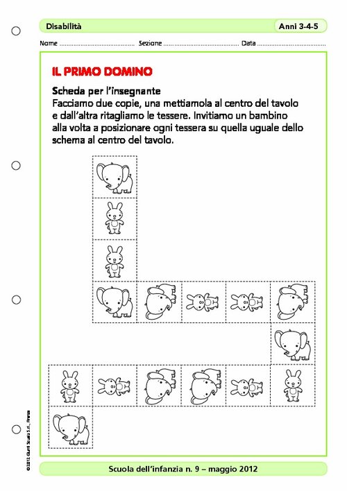 Il primo memory | Giunti Scuola Il primo memory | Giunti Scuola