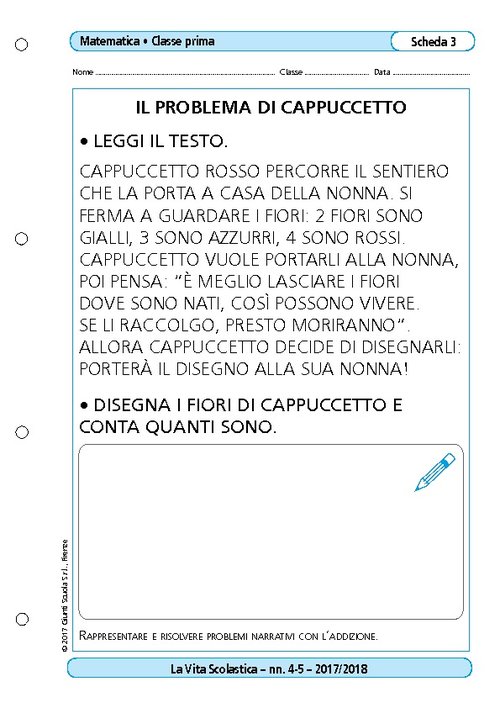 Il problema di Cappuccetto | Giunti Scuola
