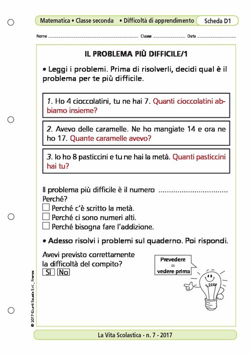 Il problema più difficile/1 | Giunti Scuola