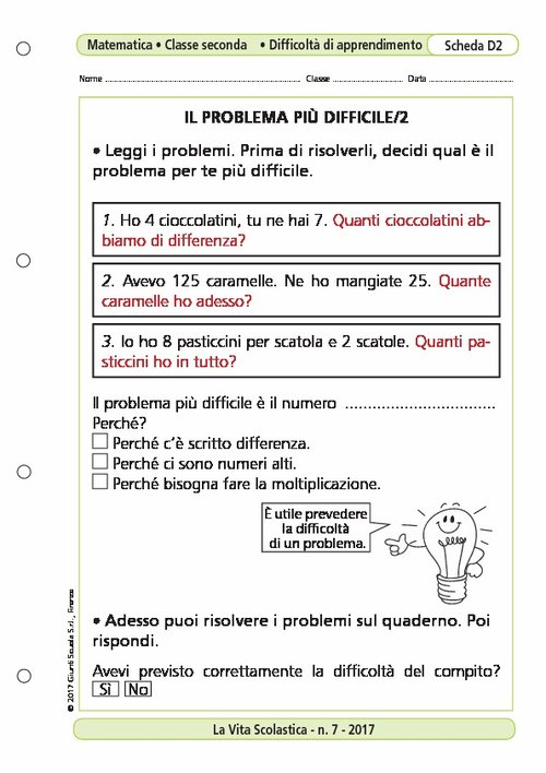 Il problema più difficile/2 | Giunti Scuola Il problema più difficile/2 | Giunti Scuola