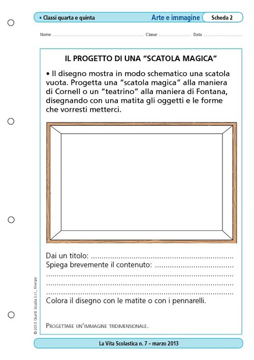 Il progetto di una "scatola magica" | Giunti Scuola