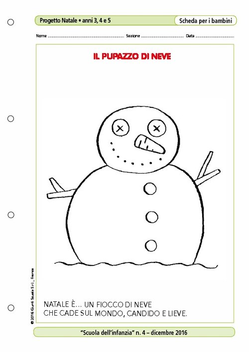 Il pupazzo di neve | Giunti Scuola Il pupazzo di neve | Giunti Scuola