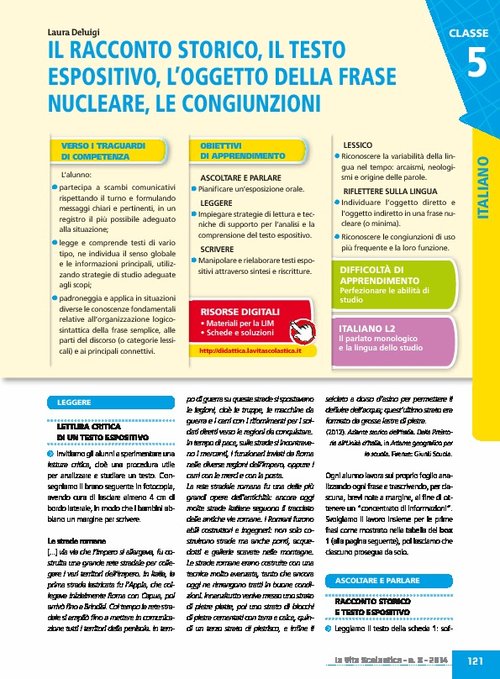 Il racconto storico, il testo espositivo, l'oggetto della frase nucleare | Giunti Scuola Il racconto storico, il testo espositivo, l'oggetto della frase nucleare | Giunti Scuola