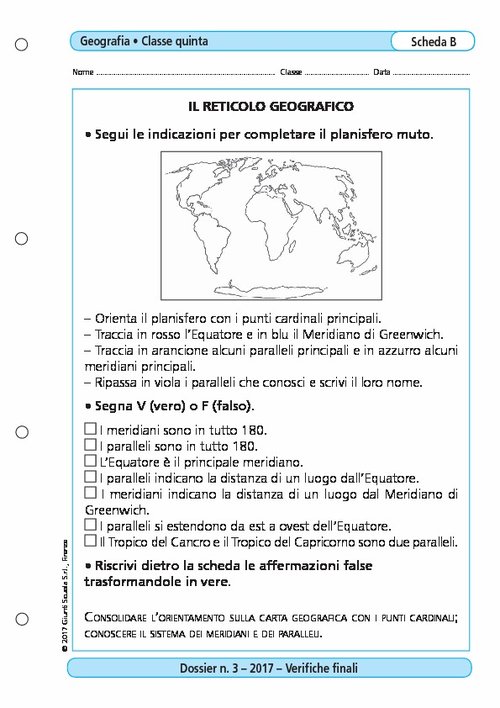 Il reticolo geografico | Giunti Scuola