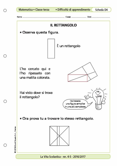 Il rettangolo | Giunti Scuola Il rettangolo | Giunti Scuola