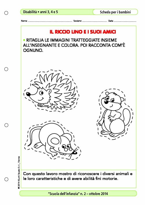 Il riccio Lino e i suoi amici | Giunti Scuola Il riccio Lino e i suoi amici | Giunti Scuola