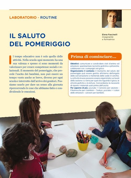 Il saluto del pomeriggio | Giunti Scuola Il saluto del pomeriggio | Giunti Scuola