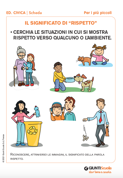 Il significato di rispetto | Giunti Scuola Il significato di rispetto | Giunti Scuola