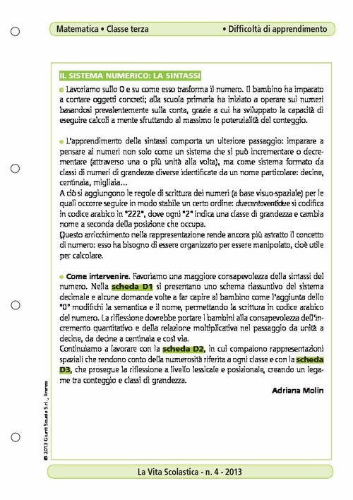 Il sistema numerico: la sintassi | Giunti Scuola Il sistema numerico: la sintassi | Giunti Scuola