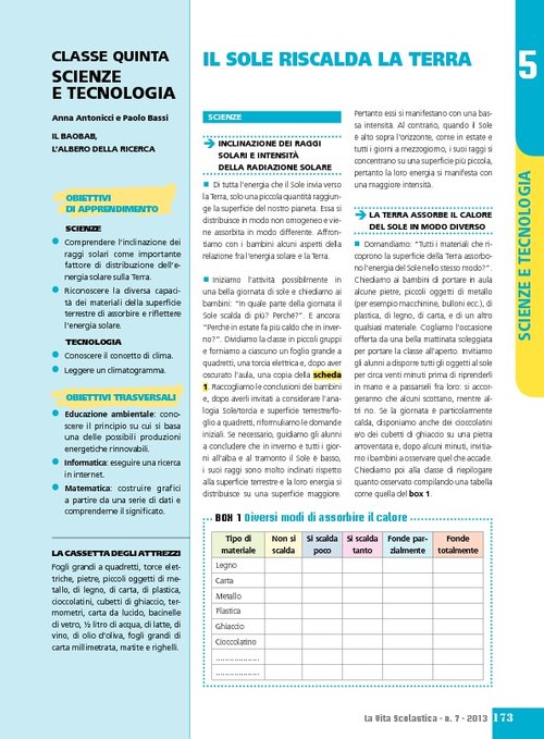 Il sole riscalda la terra | Giunti Scuola Il sole riscalda la terra | Giunti Scuola