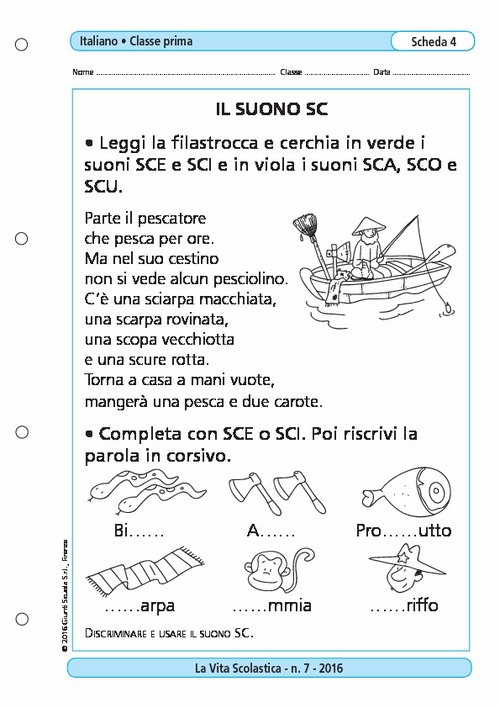 Il suono SC | Giunti Scuola Il suono SC | Giunti Scuola