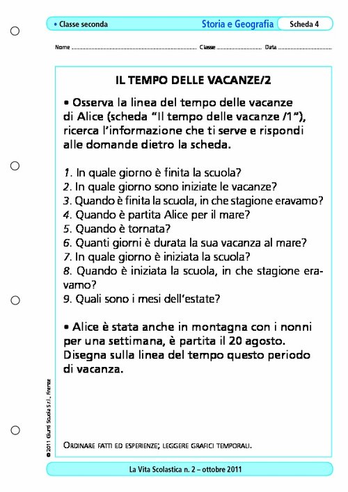 Il tempo delle vacanze/2 | Giunti Scuola Il tempo delle vacanze/2 | Giunti Scuola