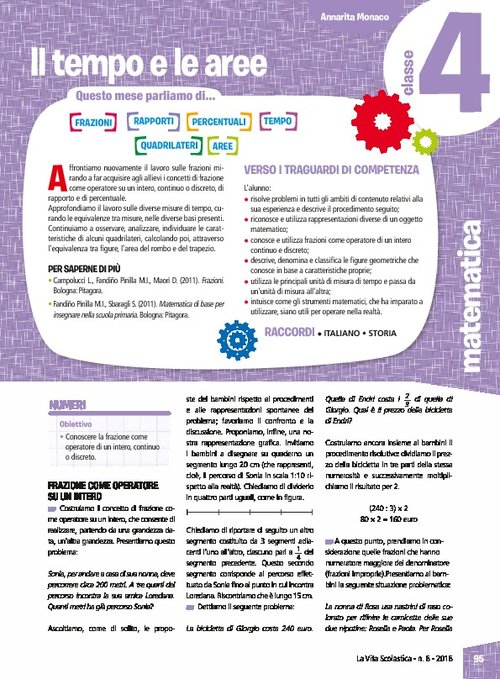 Il tempo e le aree | Giunti Scuola Il tempo e le aree | Giunti Scuola