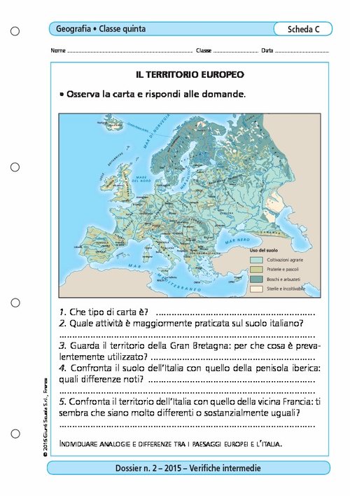Il territorio europeo | Giunti Scuola Il territorio europeo | Giunti Scuola
