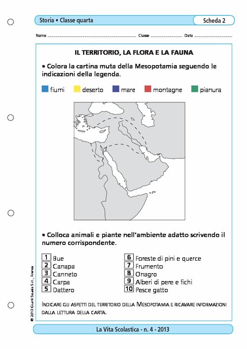 Il territorio, la flora e la fauna | Giunti Scuola Il territorio, la flora e la fauna | Giunti Scuola